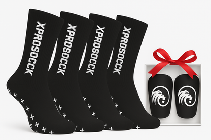 PACK 2: 4 PARES DE CALCETINES + 1 ESPINILLERA MINI DE REGALO - tuespinillerapersonalizada